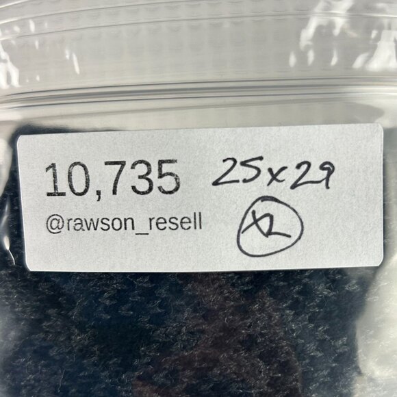 Van Heusen Chunky Knit Sweater Vest Size XL Black Gray Grandpa 90s Golf Preppy - Picture 5 of 5